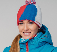 Шапка NORDSKI KNIT COLOUR RED/BLUE