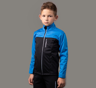 Разминочная подростковая куртка NORDSKI JR. ACTIVE BLUE/BLACK