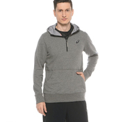 Толстовка ASICS HALF ZIP HOODIE M GRAY