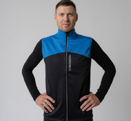 Разминочный жилет NORDSKI ACTIVE BLUE/BLACK