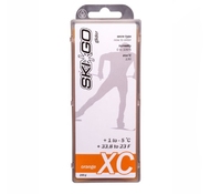 Парафин SKIGO XC Glider Orange (для мелкозерн. снега) +1°С/-5°С 200 г.