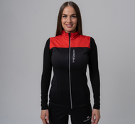 Разминочный жилет NORDSKI ACTIVE RED/BLACK W