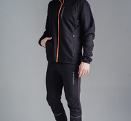 Костюм спортивный мужской NORDSKI RUN BLACK/ORANGE