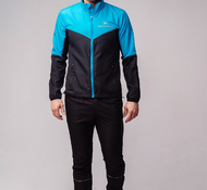 Костюм летний мужской NORDSKI SPORT LIGHT BLUE/BLACK