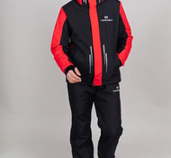 Горнолыжная мужская куртка NORDSKI EXTREME BLACK/RED