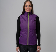 Утепленный женский жилет NORDSKI MOTION PURPLE W NEW