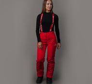 Утепленные женские брюки NORDSKI PREMIUM RED W NEW