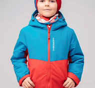 Утепленная детская куртка NORDSKI KIDS MONTANA BLUE/RED