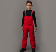 Утепленные детские брюки NORDSKI KIDS RED NEW