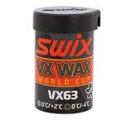 Твердая фтористая мазь держания SWIX VX63 45гр