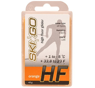 Парафин SKIGO HF Orange (для нового мелкозерн. снега) +1°С/ -5°С 45 г.