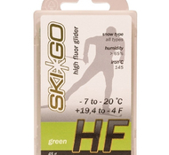 Парафин SKIGO HF Green (для всех типов снега) -7°С/ -20°С 45 г.