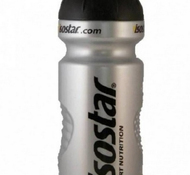Спортивная бутылочка (650 мл) ISOSTAR Bidon 650 TV Silver