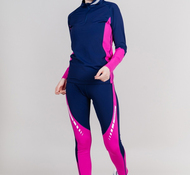 Гоночный костюм NORDSKI BASE DARK BLUE/PINK