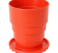 Крышка-стаканчик для подсумка WC026, красная