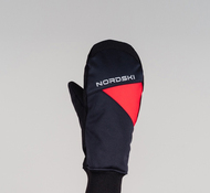 Варежки Nordski Arctic Black/Red WS